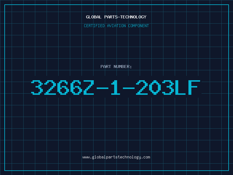 Aviation Part 3266Z-1-203LF
