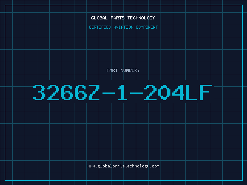 Aviation Part 3266Z-1-204LF
