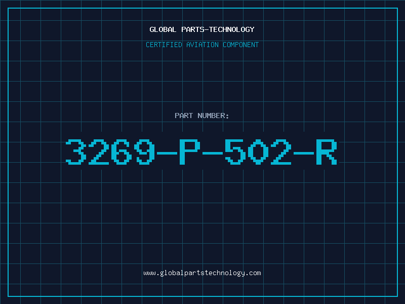 Aviation Part 3269-P-502-R