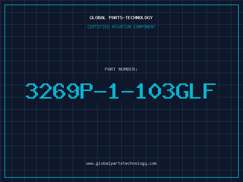 Aviation Part 3269P-1-103GLF