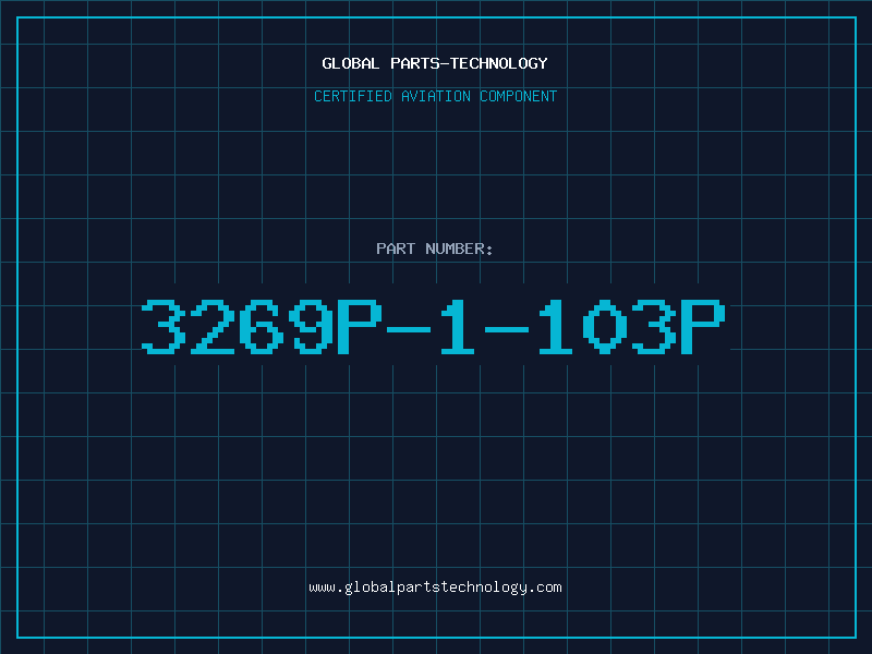 Aviation Part 3269P-1-103P