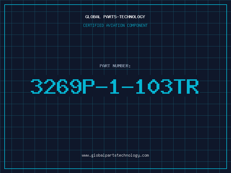Aviation Part 3269P-1-103TR