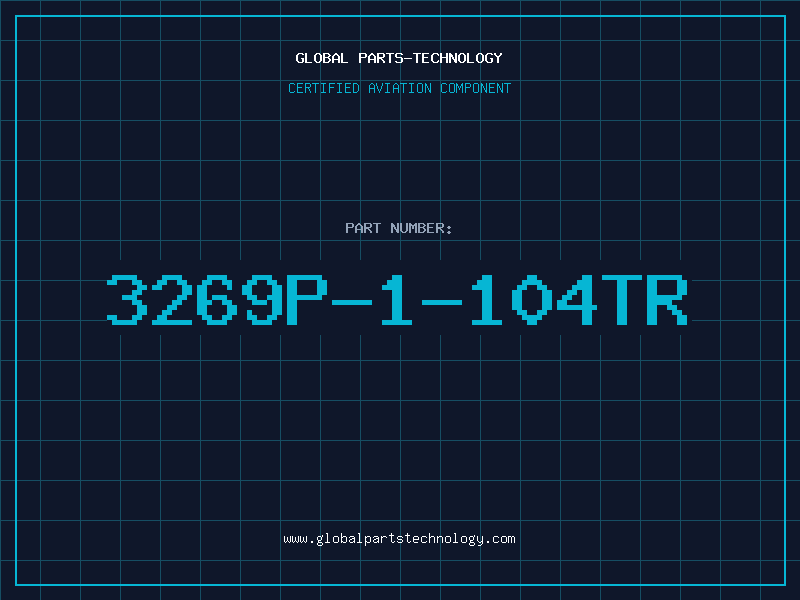 Aviation Part 3269P-1-104TR