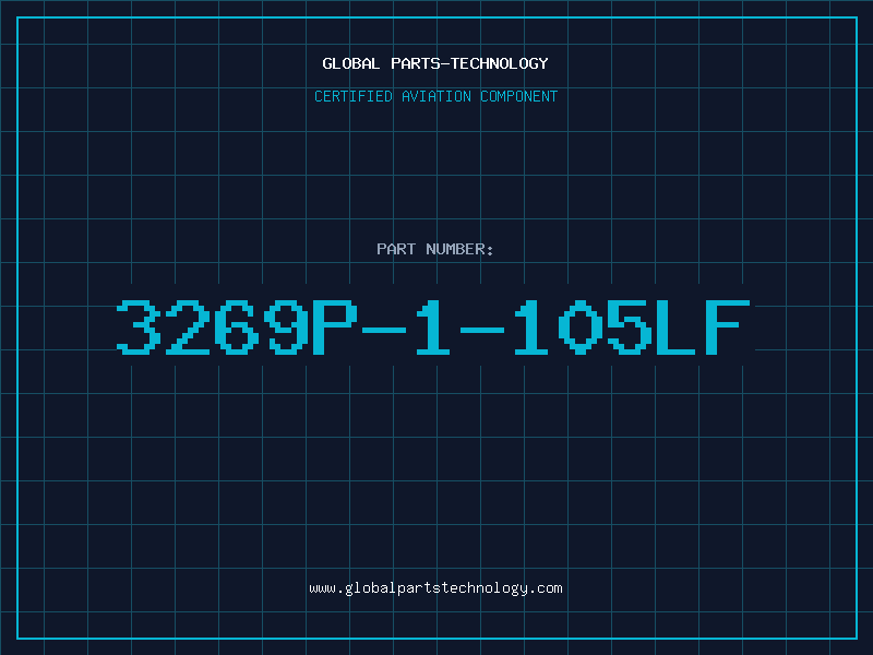 Aviation Part 3269P-1-105LF