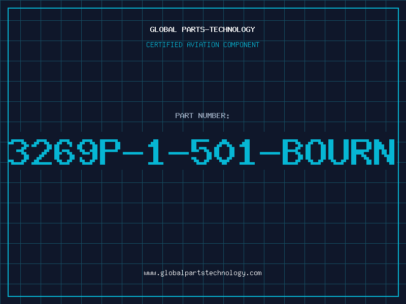 Aviation Part 3269P-1-501-BOURN
