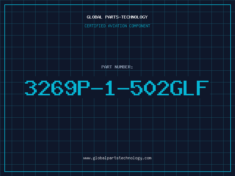 Aviation Part 3269P-1-502GLF