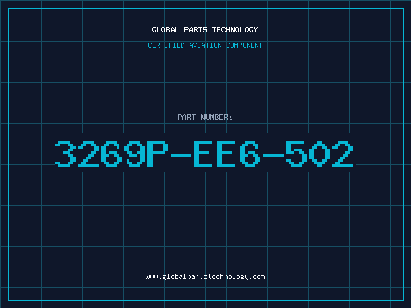 Aviation Part 3269P-EE6-502