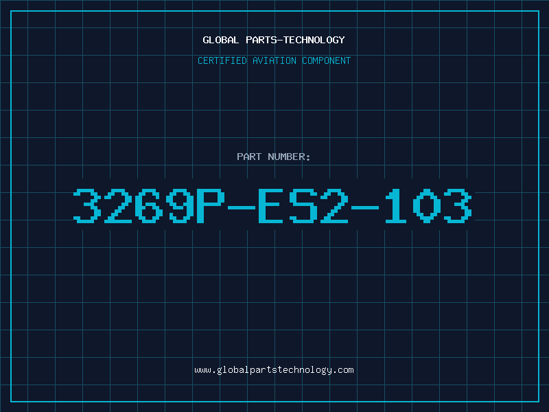 Aviation Part 3269P-ES2-103