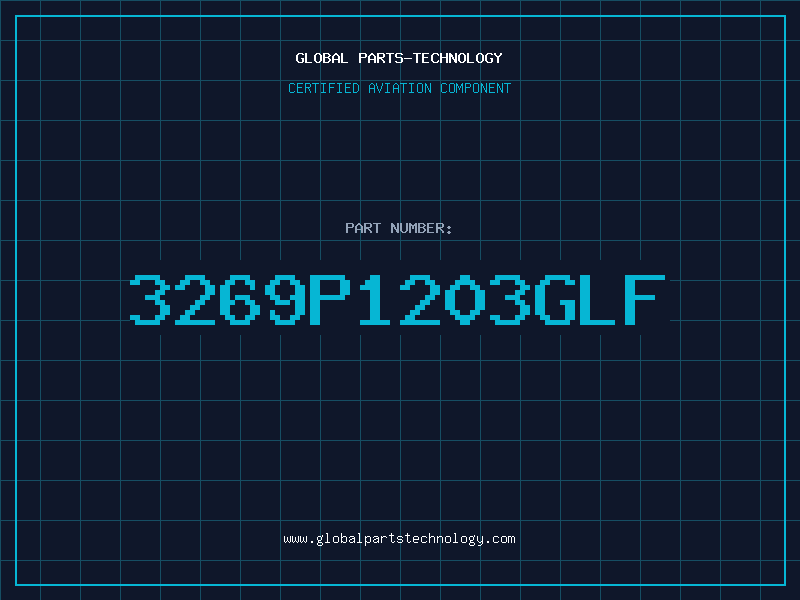 Aviation Part 3269P1203GLF
