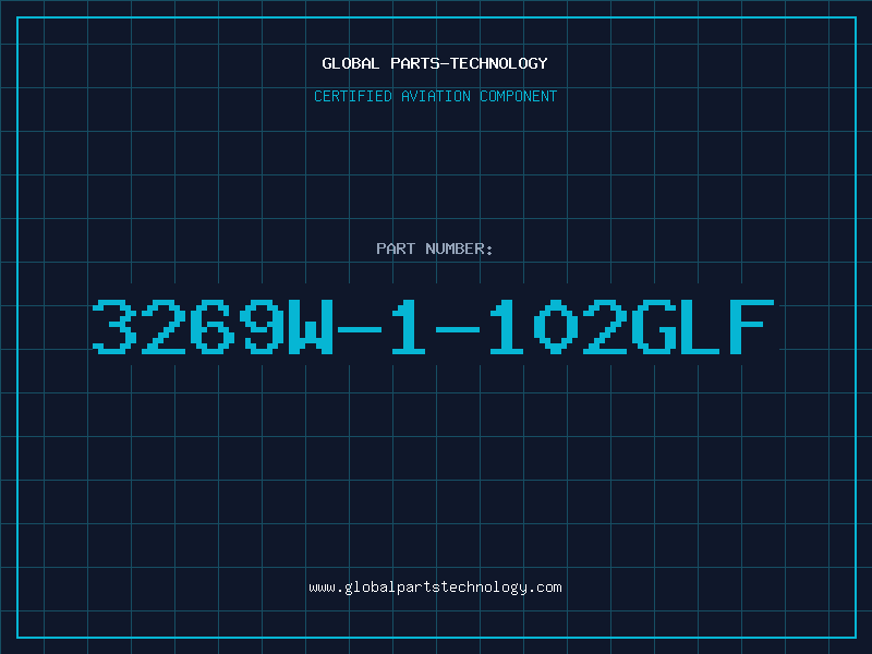 Aviation Part 3269W-1-102GLF