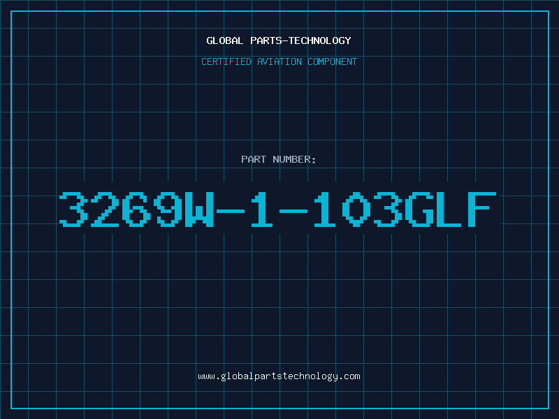 Aviation Part 3269W-1-103GLF