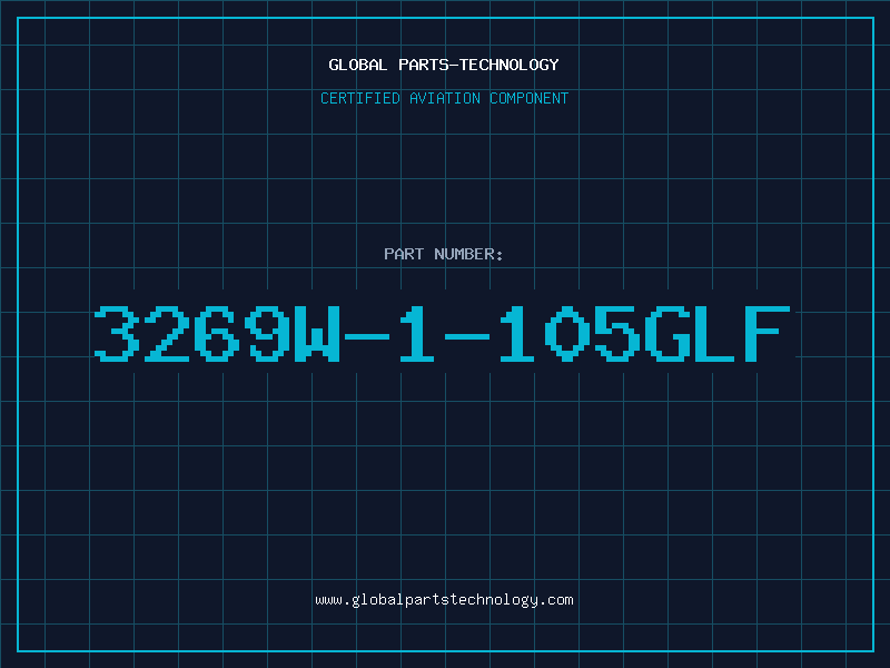 Aviation Part 3269W-1-105GLF