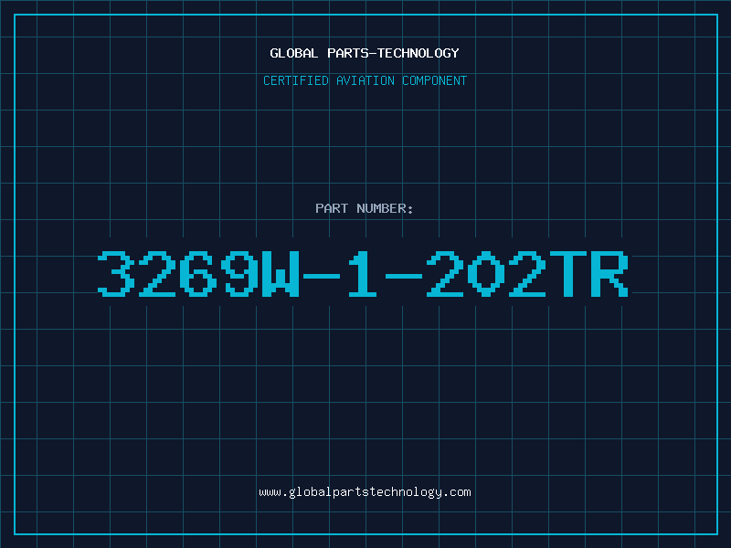 Aviation Part 3269W-1-202TR