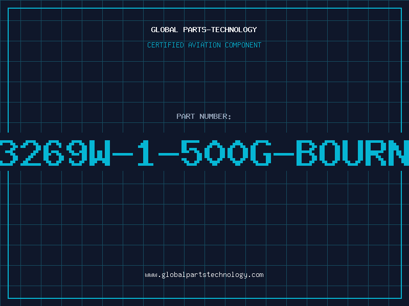 Aviation Part 3269W-1-500G-BOURN