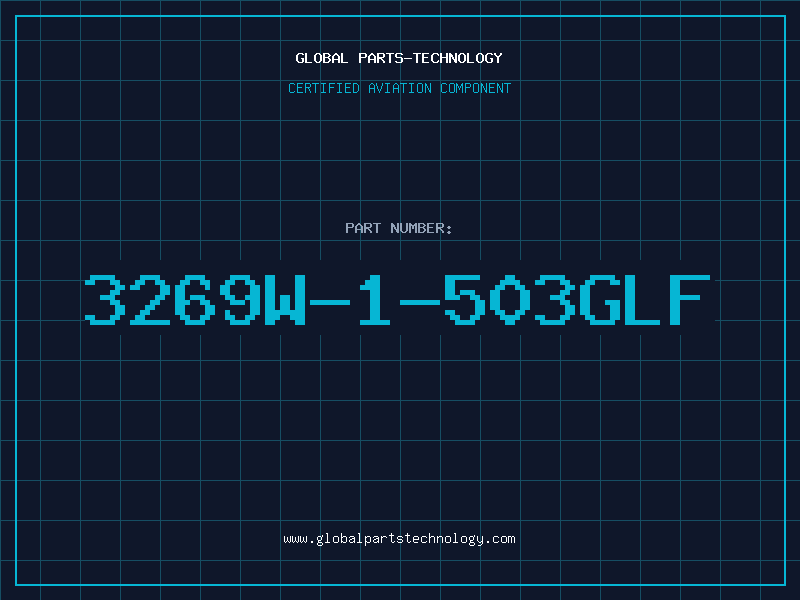 Aviation Part 3269W-1-503GLF