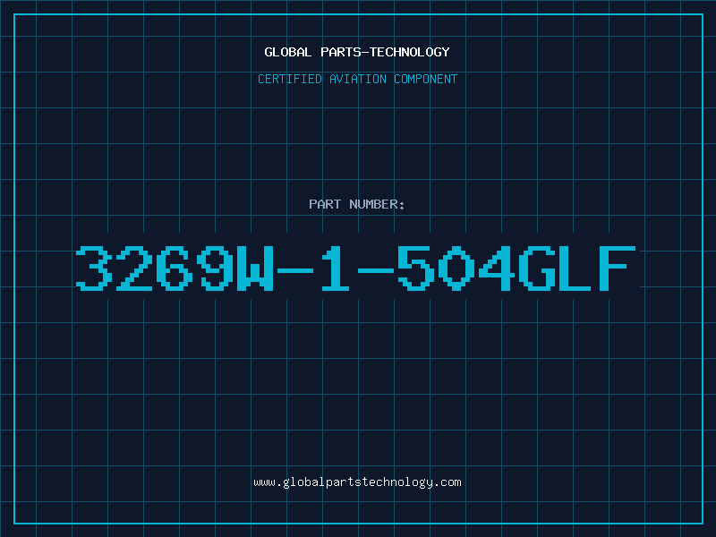 Aviation Part 3269W-1-504GLF
