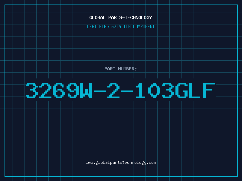 Aviation Part 3269W-2-103GLF