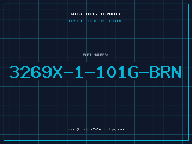 Aviation Part 3269X-1-101G-BRN