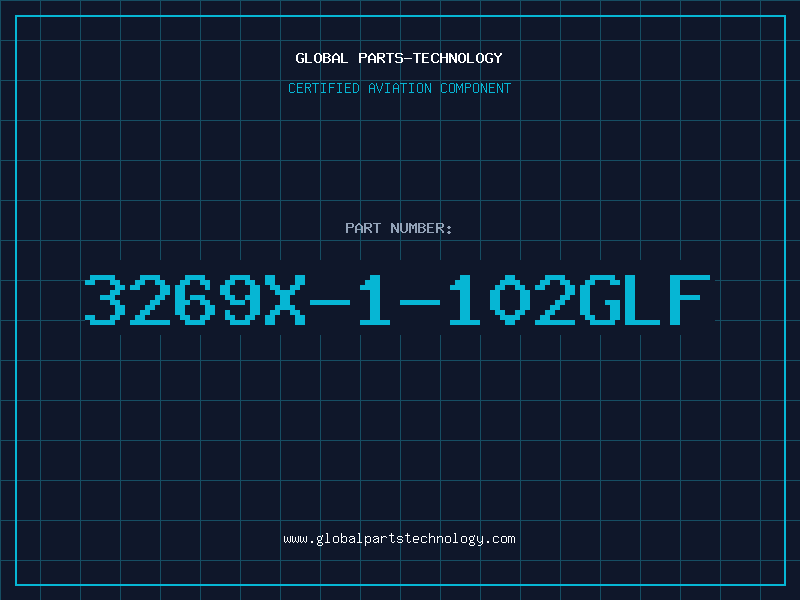 Aviation Part 3269X-1-102GLF
