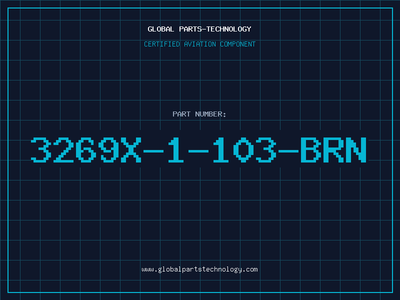 Aviation Part 3269X-1-103-BRN