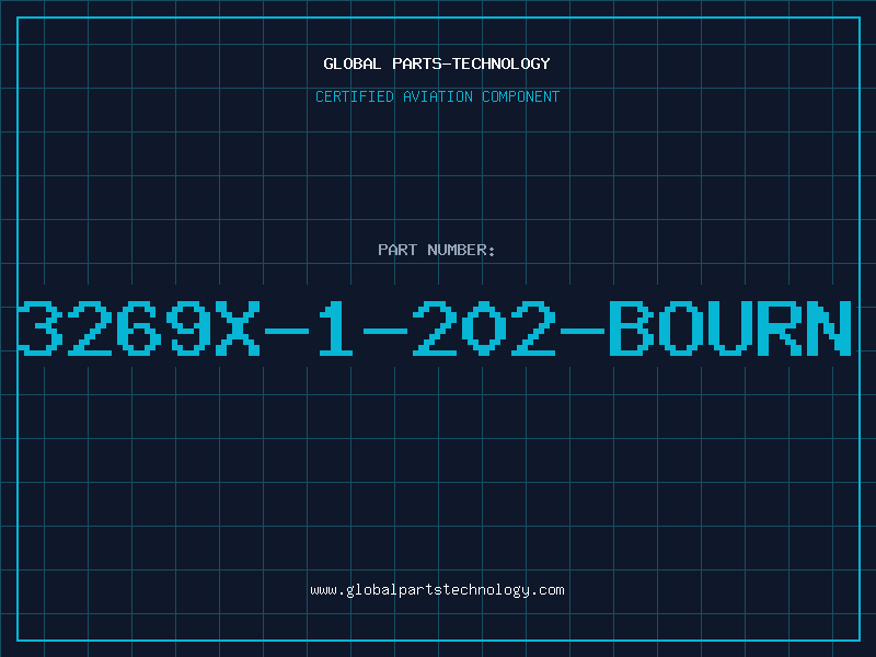 Aviation Part 3269X-1-202-BOURN