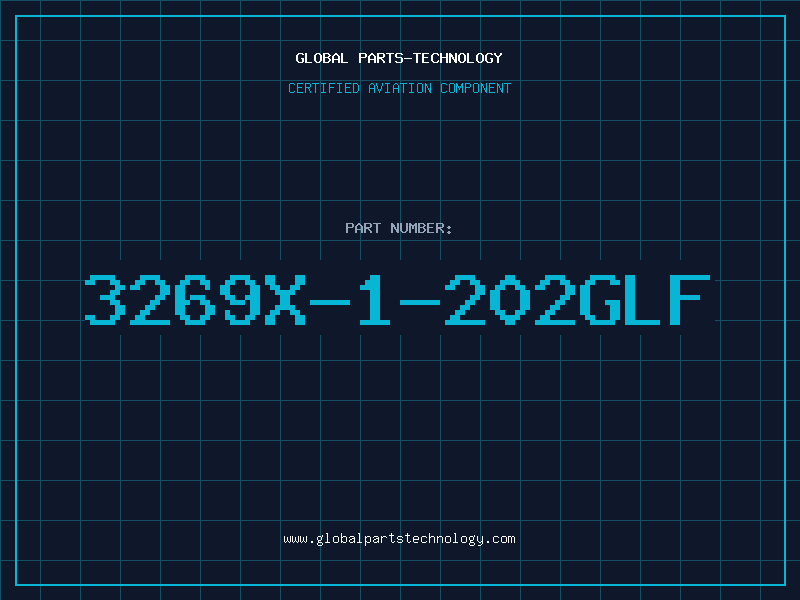 Aviation Part 3269X-1-202GLF