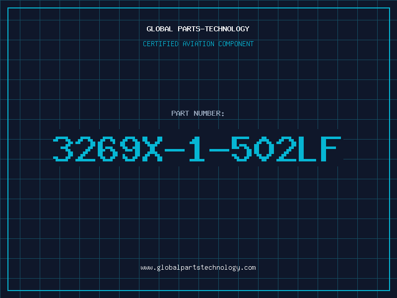 Aviation Part 3269X-1-502LF
