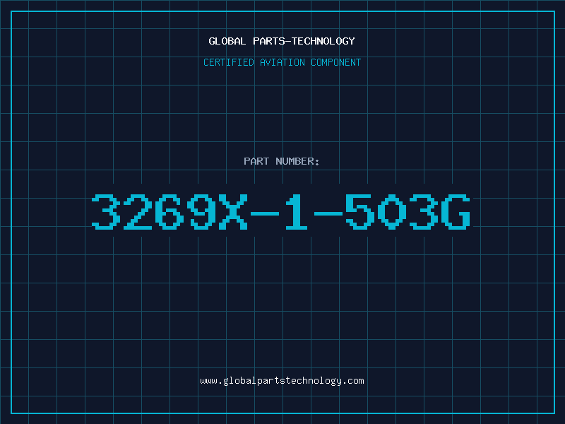 Aviation Part 3269X-1-503G