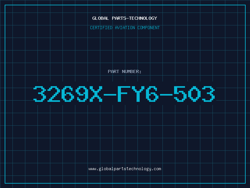 Aviation Part 3269X-FY6-503
