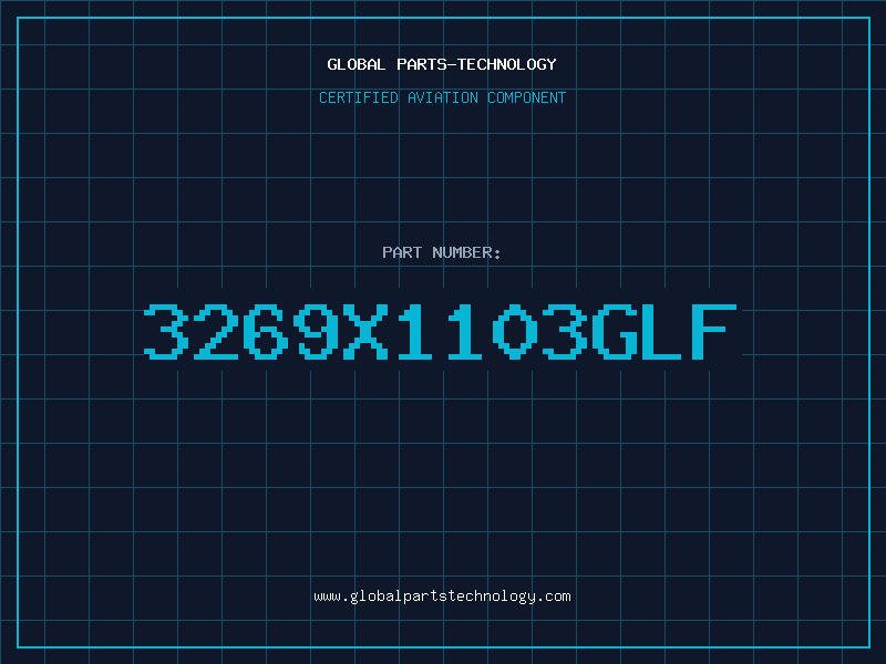 Aviation Part 3269X1103GLF