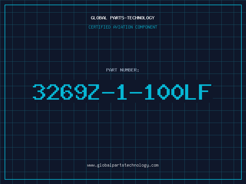 Aviation Part 3269Z-1-100LF
