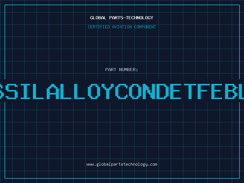 Aviation Part 326SILALLOYCONDETFEBLUE