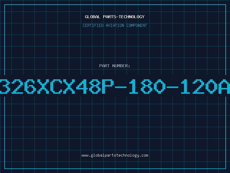 Aviation Part 326XCX48P-180-120A