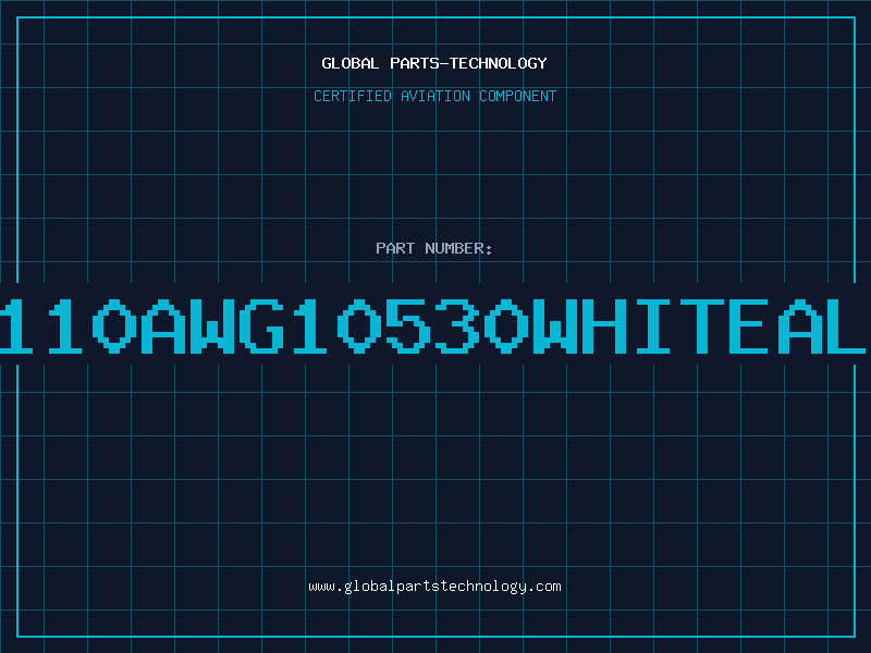 Aviation Part 327110AWG10530WHITEALPHA