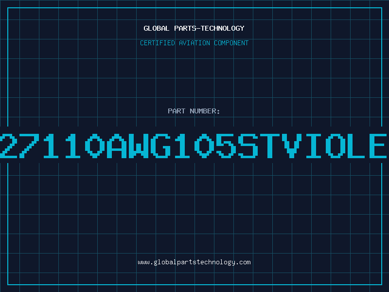 Aviation Part 327110AWG105STVIOLET