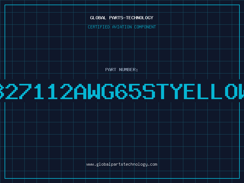Aviation Part 327112AWG65STYELLOW