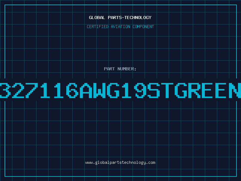 Aviation Part 327116AWG19STGREEN