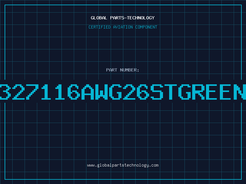 Aviation Part 327116AWG26STGREEN