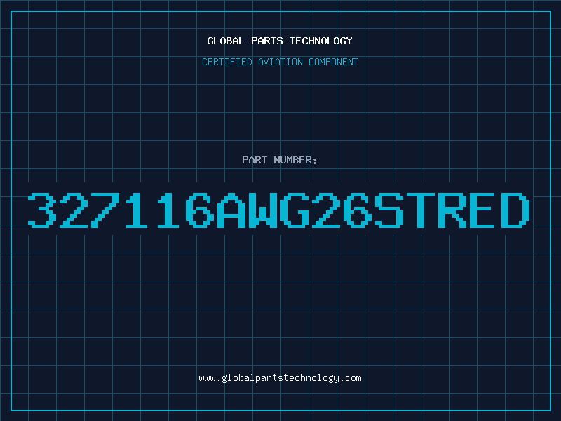 Aviation Part 327116AWG26STRED