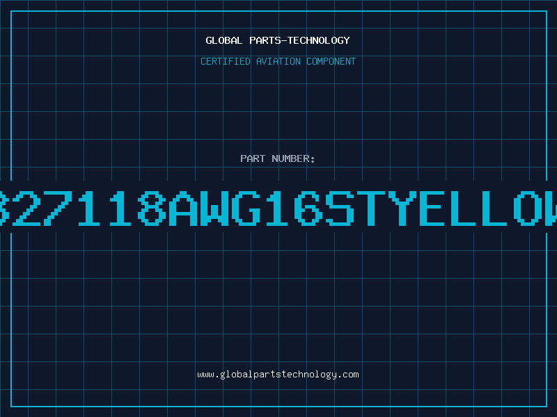 Aviation Part 327118AWG16STYELLOW