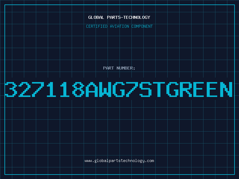 Aviation Part 327118AWG7STGREEN