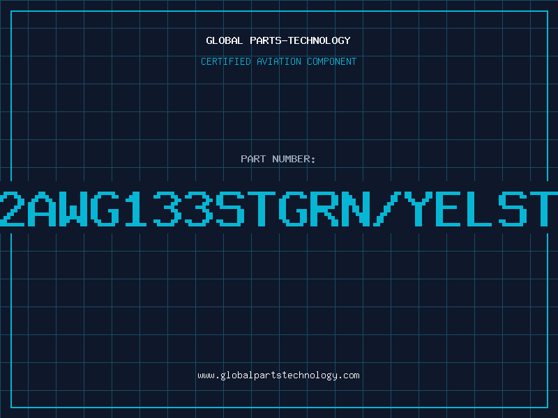 Aviation Part 32712AWG133STGRN/YELSTRIPE