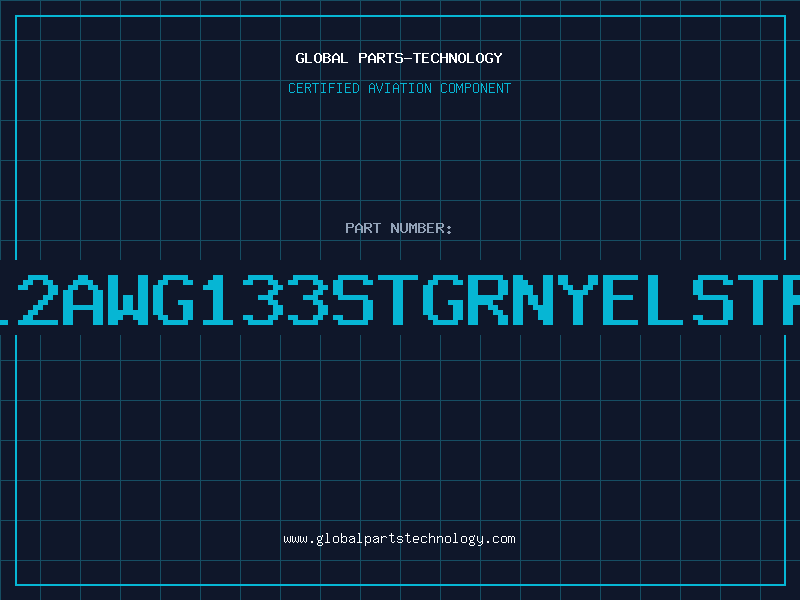 Aviation Part 32712AWG133STGRNYELSTRIPE