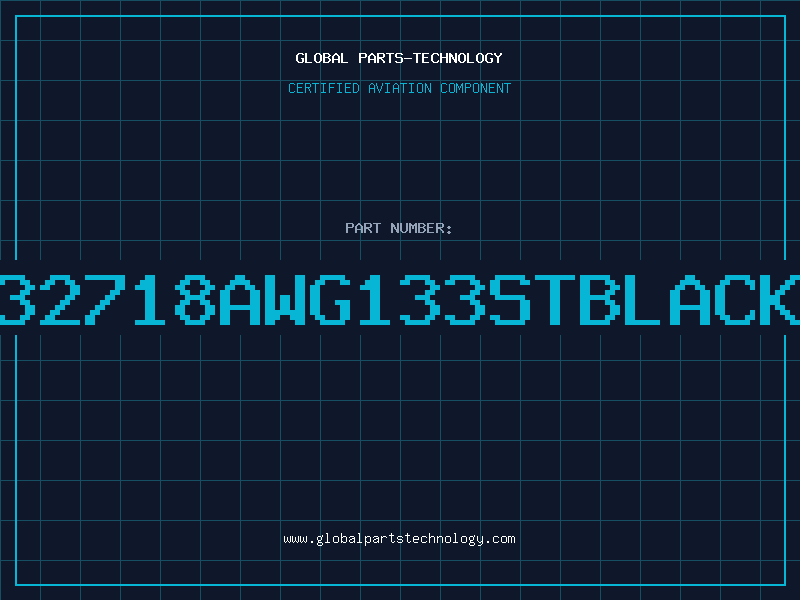 Aviation Part 32718AWG133STBLACK