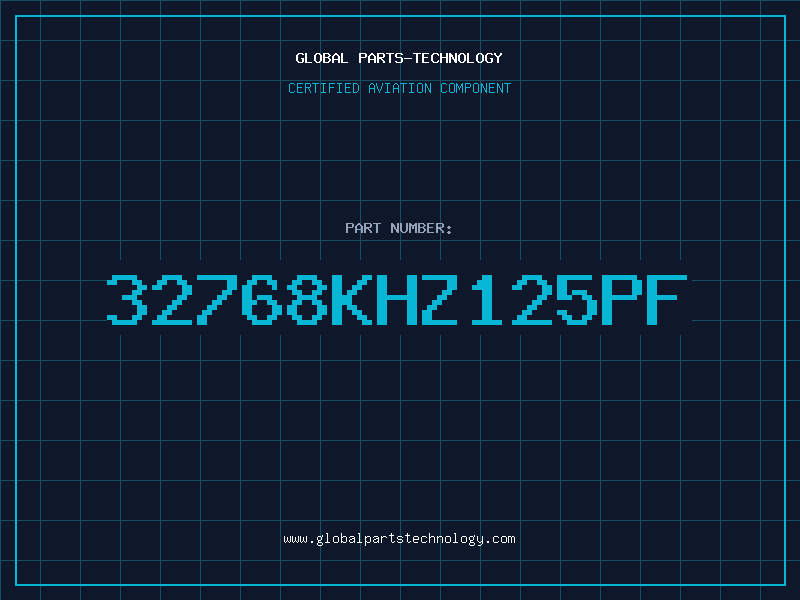 Aviation Part 32768KHZ125PF