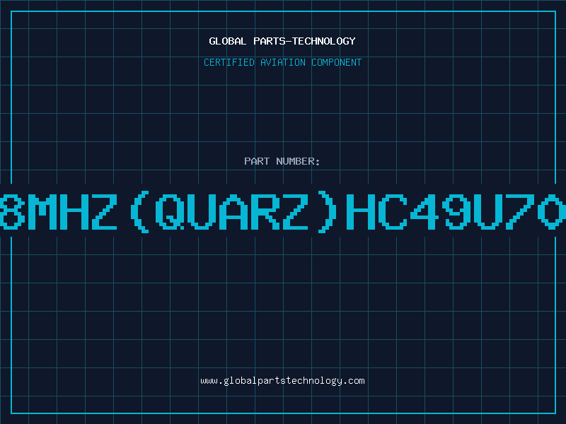 Aviation Part 32768MHz(QUARZ)HC49U70(SMD