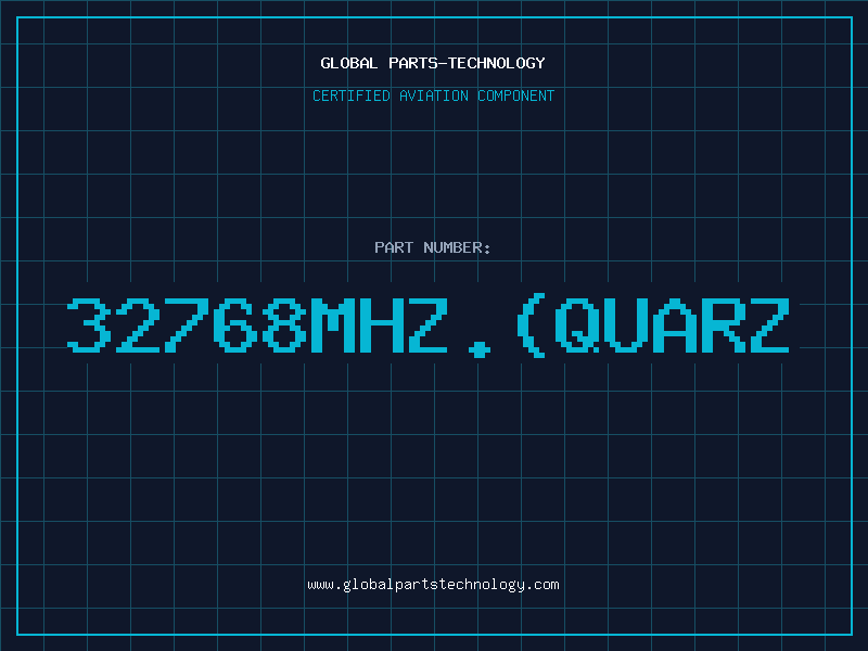 Aviation Part 32768MHz.(QUARZ