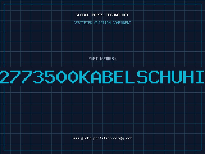 Aviation Part 32773500Kabelschuhis