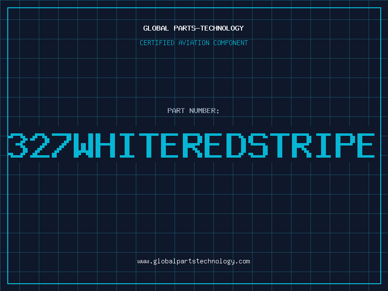 Aviation Part 327WHITEREDSTRIPE