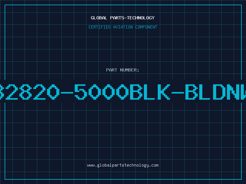 Aviation Part 32820-5000BLK-BLDNW